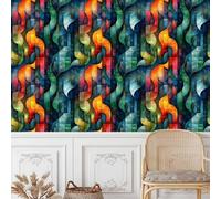 papel pintado autoadhesivo pared 44 X500Lcm Textura De Vidriera papel pintado infantil Transforma tu espacio rápidamente en un apartamento o casa alquilada con un estilo elegante Z262180