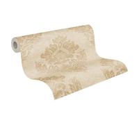 Papel Pintado Barroco Alena - St. Petersburg Metropolitan Stories 2 A.S. Création Papel pintado tejido no tejido 10.05 m x 0.53 m Beige Marrón Fabricado en Alemania 379013 37901-3