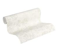 Papel Pintado Bosque New Walls Cosy & Relax A.S. Création Papel pintado tejido no tejido 10.05 m x 0.53 m Beige Crema Gris Fabricado en Alemania 373972 37397-2