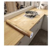 Papel Pintado Cocina Antigrasa Muebles de papel tapiz impermeables PVC grano madera
