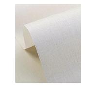 Papel pintado con textura de lino no tejido de 10M de largo, papel tapiz con textura no autoadhesivo que se puede pegar con brocha for dormitorio y sala de estar(Color H)