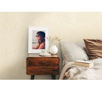 Papel Pintado Con Verblasstem Hoja Patrón En Selva Óptica - Beige, amarillo, Oro