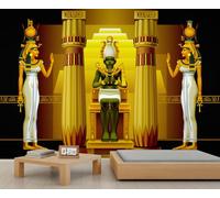 Papel pintado de faraones egipcios antiguos dioses egipcios para habitación de niñas, columnas de lujo, mural de pared jeroglíficos, papel de pared para sala de estar, oficina, dormitorio, póster