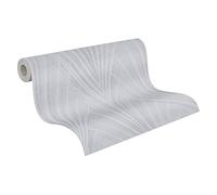 Papel Pintado De La Selva New Elegance Papel pintado tejido no tejido 10.05 m x 0.53 m Gris Fabricado en Alemania de A.S. Création 375534 37553-4