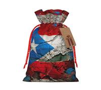 Papel pintado de Puerto Rico con estampado de bandera de Puerto Rico para artículos festivos y elegantes, bolsas reutilizables para todas tus necesidades de regalo para cada ocasión