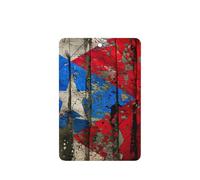 Papel pintado de Puerto Rico con impresión de bandera de 10 piezas, tarjetas ambientadoras perfumadas para coche, hojas aromáticas para uso en coche
