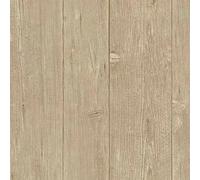 Papel pintado de vinilo (Marrón, Efecto madera, 10 x 0,53 m)