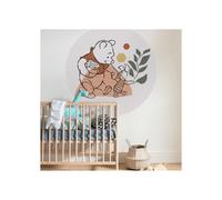 Papel Pintado Digital de Foto Intangible Disney Winnie Pooh Piglet Miel 125 x 125cm Adhesivo de Pared