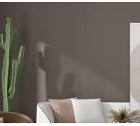 Papel pintado estilo europeo, adhesivo no tejido moderno para dormitorio | Papel de pared decorativo habitación, 10m x 0.53 m, geometría europea adhesivo pintadoChocolate Oscuro Marrón