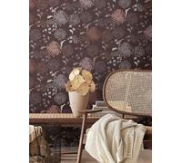 Papel pintado Floral Rojo Livingwalls House of Turnowsky 389003 - Papel pintado floral no tejido, 10,05 m x 0,53 m, fabricado en Alemania