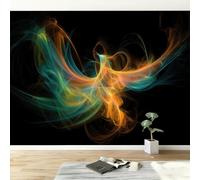 Papel pintado fotográfico abstracto Phoenix Art Digital Art Fotomural, papel pintado no tejido, papel pintado de pared, moderno, dormitorio, salón, 300 x 210 cm