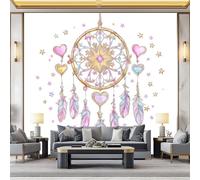 Papel pintado fotográfico con diseño de atrapasueños de acuarela, 500 x 280 cm, papel pintado con motivos 3D, para salón, dormitorio, habitación infantil, oficina, decoración de pared