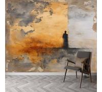 Papel pintado fotográfico con textura de silueta abstracta, 300 cm de ancho x 210 cm de alto, papel pintado Shabby Chic para habitación de los niños, arte de pared, póster para decoración de