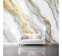 Papel pintado fotográfico moderno brillante con grietas doradas de vellón, para dormitorio, salón, habitación infantil, 300 x 210 cm, arte no tejido, papel pintado de pared, efecto 3D, decoración