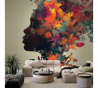 Papel pintado fotográfico para dormitorio, salón, TV, fondo de pared, multicolor, 250 x 175 cm, póster no tejido, decoración de pared