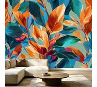 Papel pintado fotográfico tropical exótico, papel pintado para dormitorio, sala de estar, decoración del hogar, papel de pared fotográfico, 200 x 140 cm (ancho x alto)