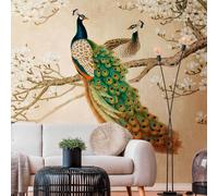 Papel pintado fotográfico Vellón 280 x 371 cm Animales Beige