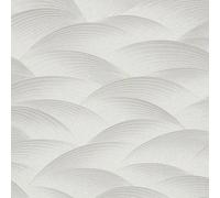 Papel pintado Geométrico Ondas (Gris, Ondas, 10 x 0,53 m)