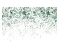 Papel Pintado Hojas colgantes Plantas Verde Salón Dormitorio - Incluye Pegamento - Fotomurales Pared Tejido No Tejido Decorativos Murales Fotográfico Moderno Decoración de Paredes (368x254 cm)