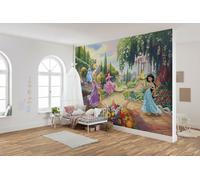Papel Pintado Infantil Disney Personajes Beige Mural Fotográfico 368x254cm