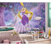 Papel Pintado Infantil Disney Personajes Beige Mural Fotográfico 368x254cm