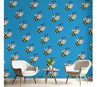 Papel Pintado La Sirenita Dibujos Animados 400×280 Cm, Sencillo Lindo Decoración De Paredes, Personalizable, Blanco Ideal Para Salón, Dormitorio, Baño Y Oficina