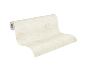 Papel Pintado Liso History of Arts A.S. Création Papel pintado tejido no tejido 10.05 m x 0.53 m Amarillo Fabricado en Alemania 376546 37654-6