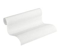 Papel Pintado Liso New Walls Uni A.S. Création Papel pintado tejido no tejido 10.05 m x 0.53 m Gris Fabricado en Alemania 374306 37430-6