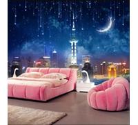 Papel Pintado Mural Fotográfico Personalizado City Tv Dormitorio Sofá Fondo Pared Papel Pintado Mural Fotográfico Estudio Niños Sala De Estar Decoración Papeles Pintados Papel Tapiz-400X280Cm