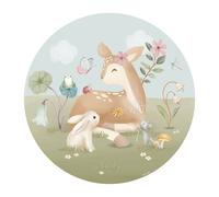 Papel pintado no tejido redondo Fairy Garden | Little Dutch