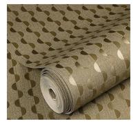 Papel pintado Papel pintado ligero de lujo for dormitorio, sala estar, TV, fondo a rayas blanco(Burgundy,0. 53x10m)
