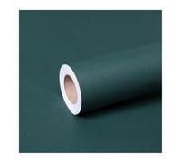 Papel Pintado Papel tapiz autoadhesivo verde oscuro, pegatinas for muebles de armario de cocina y dormitorio, papel de Contacto de pared de vinilo impermeable de PVC, decoración del hogar(60cmx10m)