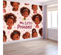 Papel Pintado Pared 3D Hiperrealismo Para Salón Pared Muebles, Fotomurales Renderizado 3D Princesa 350 X 256 Cm Moderno Dormitorio Murales Multicolor Para Niños Adolescentes Chico Chica