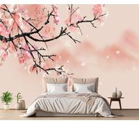 Papel Pintado Pared 3D Las Flores Rosas Son Hermosas Fotomurales 3D Papel Tapiz Moderno Murales Dormitorio -ZX34826-310x250cm