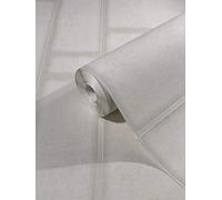 Papel Pintado Pared Beige con Motivos Geométricos - Mynista - Salón, Dormitorio y Cocina - Fabricado en Alemania - 10,05 x 0,53m