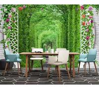 Papel Pintado Pared El Bosque Del Parque Es Natural 350x250cm Fotomurales Decorativos Pared Infantil 3D Murales Dormitorio Salon -MIWEI Wallpaper-ZXY-35511