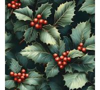 Papel Pintado Pared Fruto Rojo Hojas Verdes. Papel Pared Retro Flores Mural Autoadhesivo 44x1000 cm Vinilo Adhesivo Muebles Autoadhesivo Papeles Pintados Dormitorio Baño