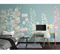 Papel Pintado Pared Hojas De Plantas Tropicales 250x175cm Fotomurales Decorativos Pared Infantil 3D Murales Dormitorio Salon -MIWEI Wallpaper-ZXY-33807