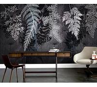 Papel Pintado Pared Las Hojas De Las Plantas Tropicales Vuelven A La Antigüedad 400x255cm Fotomurales Decorativos Pared Infantil 3D Murales Dormitorio Salon -MIWEI Wallpaper-ZXY-40129
