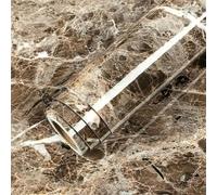 Papel pintado pared Marble Vinyl Film Self Adhesive Wallpaper for Bathroom Kitchen Cupboard Countertops Contact Paper PVC Waterproof Wall Stickers para Decoración(Marble Light Brown,200x80CM)