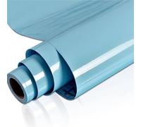 Papel pintado pared Marble Vinyl Film Self Adhesive Wallpaper for Bathroom Kitchen Cupboard Countertops Contact Paper PVC Waterproof Wall Stickers para Decoración(Shiny Sky Blue,2mx60cm)