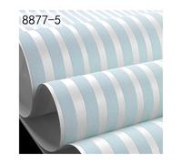 Papel Pintado Pared Papel tapiz de rayas en relieve 3D de diseño moderno gris plateado for sala de estar, dormitorio, TV, fondo, decoración del hogar(8877-5)