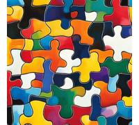 Papel Pintado Pared Rompecabezas Colorido Papel Pared Geométrico Pintado Mural Autoadhesivo 44x300 cm Vinilo Adhesivo Muebles Autoadhesivo Papeles Pintados Dormitorio Baño