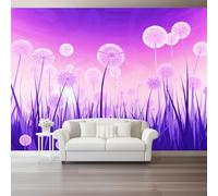 Papel Pintado Pared Sensación Artística Campos Lavanda, Púrpura Mural Autoadhesivo 150 x 105 cm（WxH Adhesivo Muebles Autoadhesivo Papeles Pintados Dormitorio Baño para Dormitorio Salón Pasillo