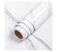 Papel pintado resistente a la grasa para la cocina Adhesivo impermeable y a prueba de aceite for cocina mármol, papel tapiz autoadhesivo for renovación gabinete, encimera estufa(Marble2,60cmx2m)