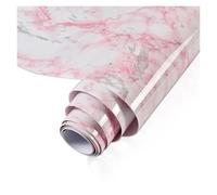 Papel pintado resistente a la grasa Pegatina de aceite cocina 60cm, papel tapiz autoadhesivo con patrón mármol, impermeable, for gabinete, estufa y encimera(8 pearl white,5mx80cm)