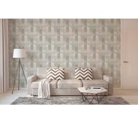 Papel Pintado Retro Diseño Im Escandinavo Estilo - Gris