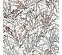 Papel pintado Vegetal con Hojas (Granate, Motivo decorativo, 10 x 0,53 m)