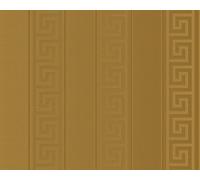 Papel pintado Versace Papel Pintado Rayas Papel pintado tejido no tejido 10.05 m x 0.70 m Oro Fabricado en Alemania 935242 93524-2