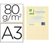 Papel Q-Connect Din A3 Color 80Gr Crema (500 Hojas)